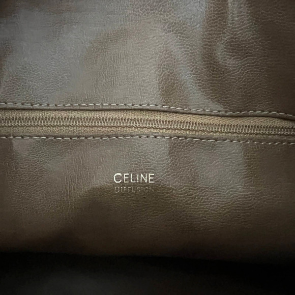 CELINE Macadam Diffusion Tan Canvas and Leather Crossbody Bag - Picture 11 of 15